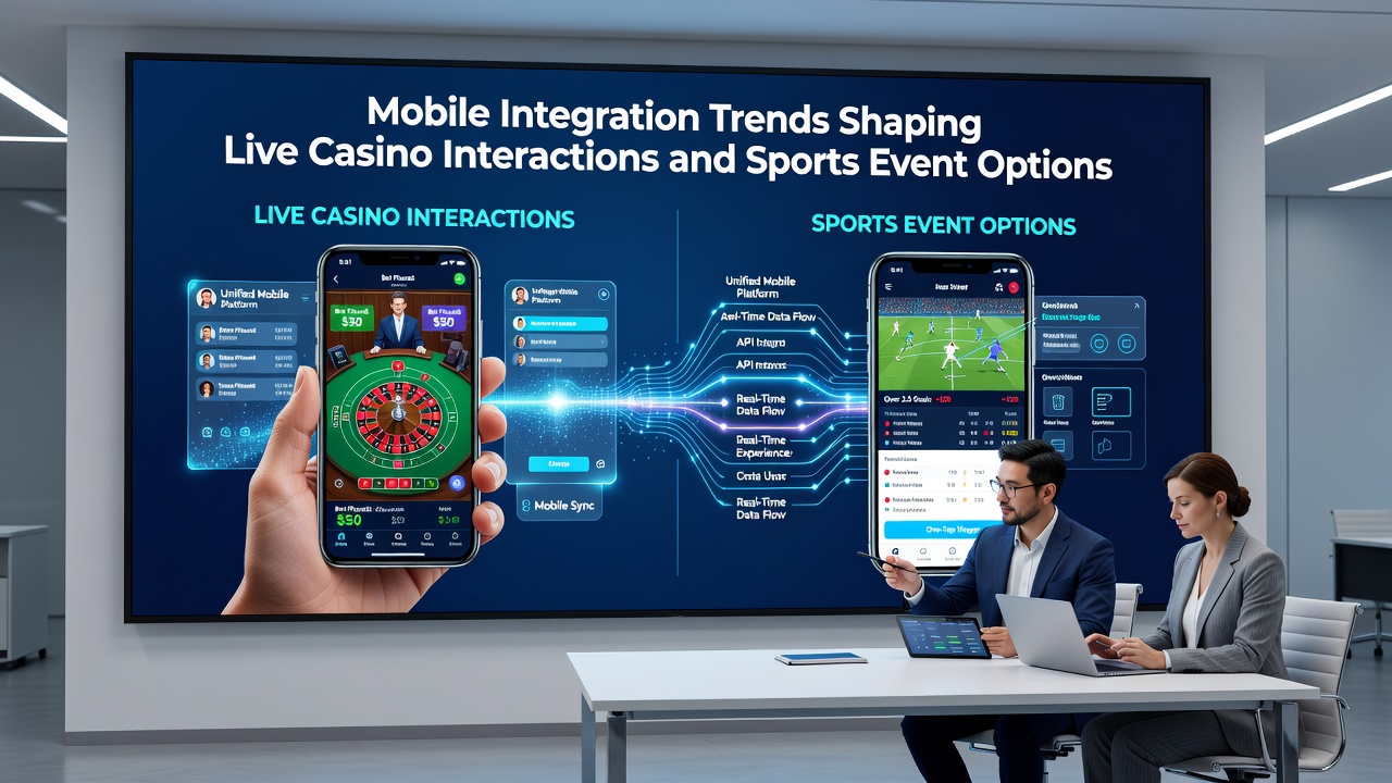 Integratie van mobiele technologieën met sportevenementen en live casino opties